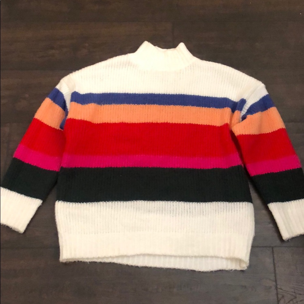 Cozy multi color sweater